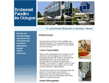 Tablet Screenshot of paradies-im-octogon.de